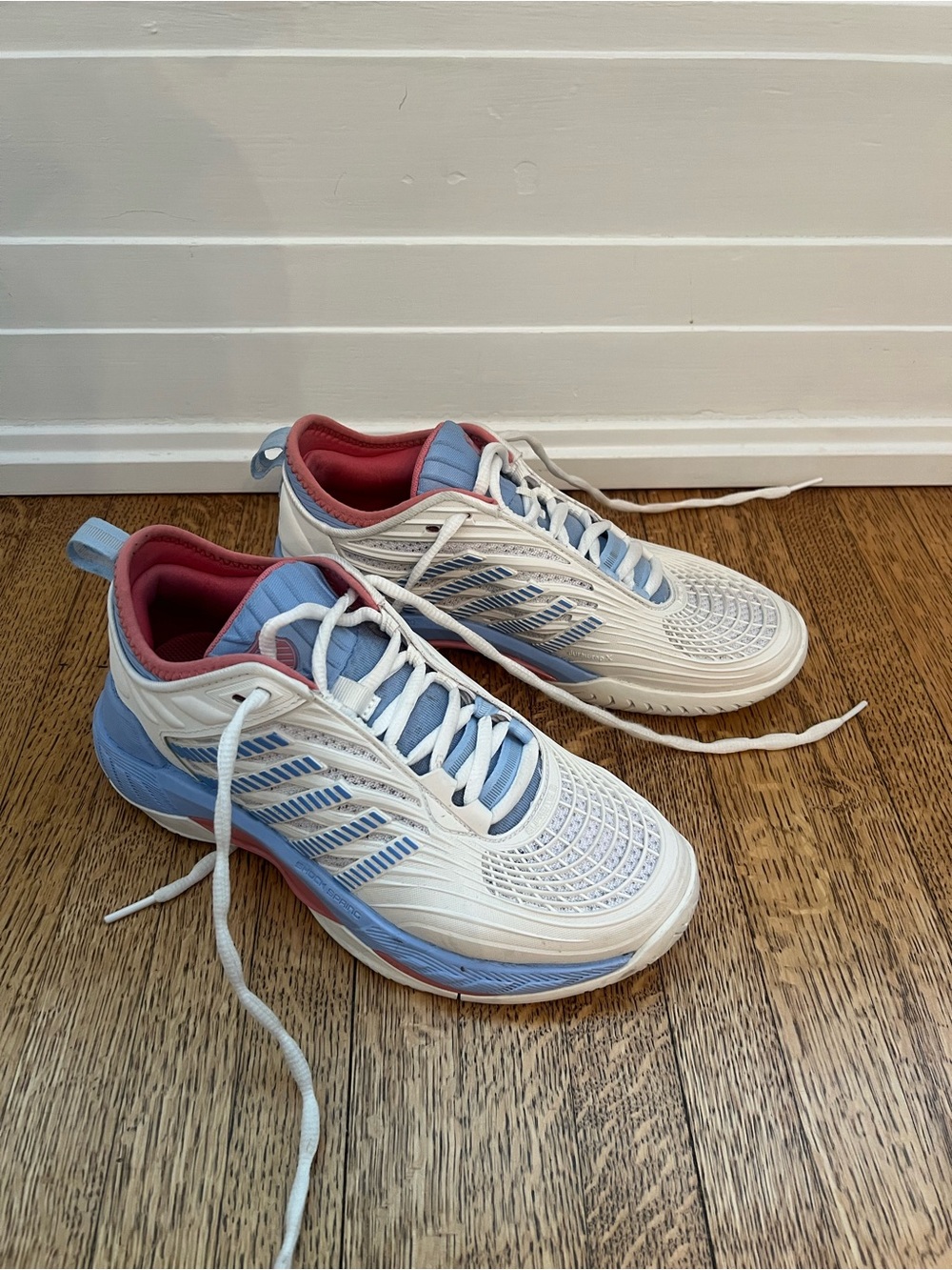 K-Swiss Light Blue, Pink and Cream Women's Sneakers